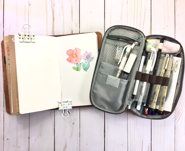 What I'm Packing in My Tiny Travel Art Supply Kit — Visual Journal Studio