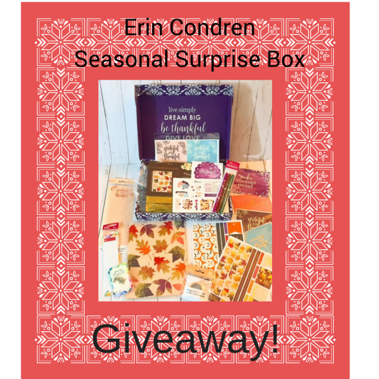 Erin Condren Seasonal Surprise Box Giveaway! by Tracy