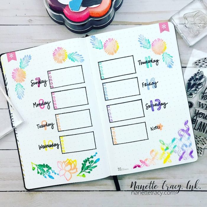 Stylish Stamping Bullet Journaling - by Nanette Tracy